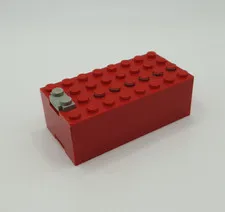 LEGO ® 4760c01 battery box 9V red from 6399 6484 int. Shipp.