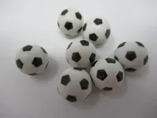 LEGO Soccer Balls Lot of 7 Minifigure Size Black & White Classic Style Football