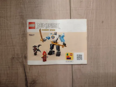 Manual For Lego Ninjago Instruction Booklet 71827