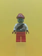 Kithaba sw0397 (Klatooinian Skiff Guard) - Dark Tan Vest Star Wars Minifigure