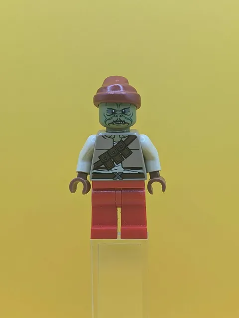 Kithaba sw0397 (Klatooinian Skiff Guard) - Dark Tan Vest Star Wars Minifigure