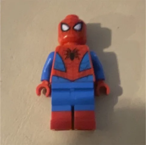 LEGO Spider-Man Red & Blue Suit Minifigure Plastic Figure