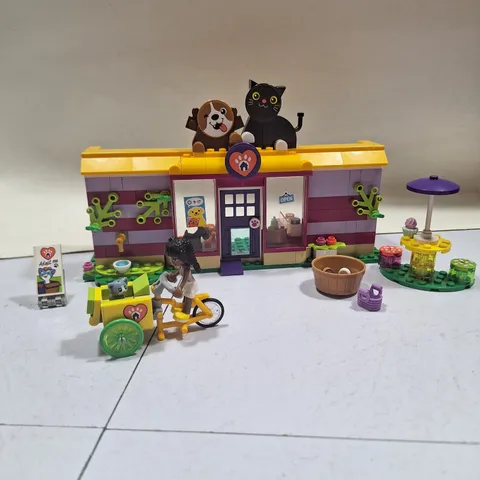 LEGO FRIENDS: Pet Adoption Cafe (41699) 292 Pcs. Retired - incomplete