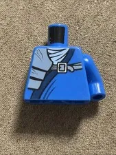 Lego Blue Torso Ninjago Wrap with Shoulder Pouch Belt Pattern