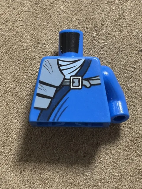 Lego Blue Torso Ninjago Wrap with Shoulder Pouch Belt Pattern
