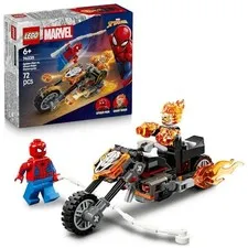 LEGO Marvel Spider-Man vs. Ghost Rider Battle Toy - Birthday Present Building