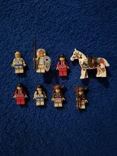 Vintage LEGO Western Wild West Indian Native American Minifigure Lot