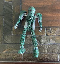 LEGO Bionicle Style Action Figure Lot of 4, Multicolor Plastic