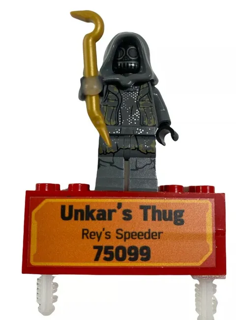 Lego Store Display Figure Unkar's Thug 75099 Force Awakens Star Wars Minifigure