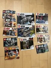 Lot of LEGO Star Wars Manuals only. Pre owned. Good Condition. Value priced.