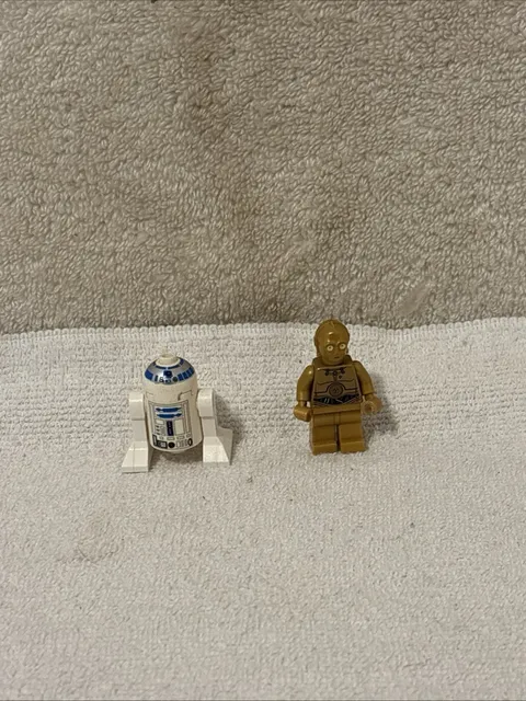 LEGO Star Wars C-3PO & R2-D2 Minifigures Set - FREE SHIP