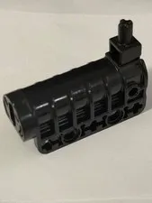 Lego Part 32074 (1 piece) Technic Competition Cannon Round Bottom Black