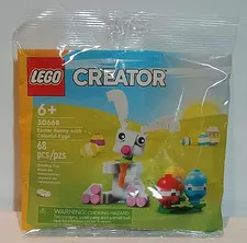 LEGO 30668 CREATOR: Easter Bunny w/ Colorful Eggs New Factory Sealed Poly Bag --