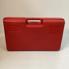 Vintage 1980’s Red LEGO Storage And Carrying Case 17 In X 10 in X 5 in Pre-Owned