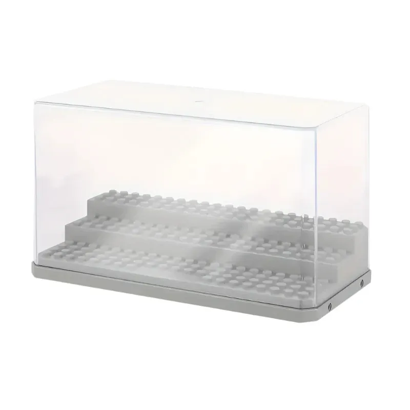 3 Level Mini Figure Display Case - Grey