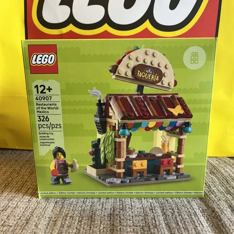 Lego 40907 Restaurants of the World: Mexico / GWP Promotional Building Set NSIB 