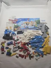 Lego CITY 60253 Ice Cream Truck Incomplete Parts Pieces Mini Figures Includes