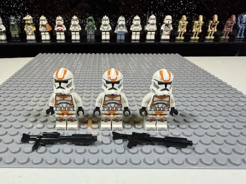 LEGO Star Wars Lot of (3) 212th Battalion Clone Trooper Minifigure SW1235