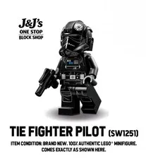 LEGO® Star Wars Imperial TIE Bomber Pilot Minifigure w/ Blaster 75347 BRAND NEW