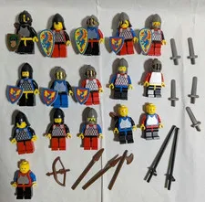 LEGO Castle Minifigure and Parts Set of 16