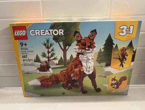 LEGO Creator: 3 in 1 Forest Animals: Red Fox 31154 Brand New Sealed