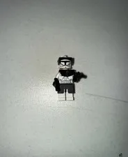 LEGO STAR WARS CLONE TROOPER (PHASE 1) BLACK VISOR, PAULDRON AND KAMA SW0223