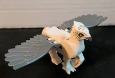 LEGO Harry Potter White Hippogriff w Flat Silver Wings