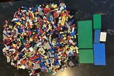 LEGO 6 Pound Bulk Mixed Lot Basic and Specialty Building Pieces Plates Mix #3