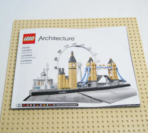 LEGO Architecture London INSTRUCTIONS ONLY - 21034 Manual Booklet Replacement
