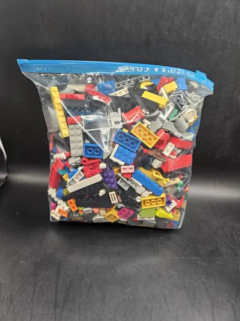 LEGO Bulk Lot of 2 Pounds Bricks Parts and Pieces Genuine 2 Lbs Grab Bag #1