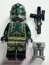 Lego Star Wars Minifigures - Clone Trooper Commander Gree sw0528 75043 75151