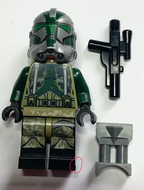Lego Star Wars Minifigures - Clone Trooper Commander Gree sw0528 75043 75151