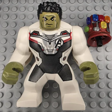 Lego Marvel Super Heroes Minifigure SH0611 Hulk White Jumpsuit