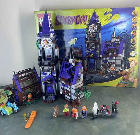 LEGO Scooby-Doo 75904 Mystery Mansion Complete 860 Pc 2015 Box Instructions