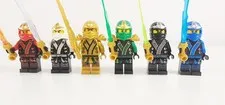 Lego Ninjago Final Battle Minifigure Lot of 6 - Lloyd Zane Jay Cole Kai