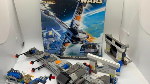 LEGO Star Wars: B-Wing at Rebel Control Center (7180) 100% Complete