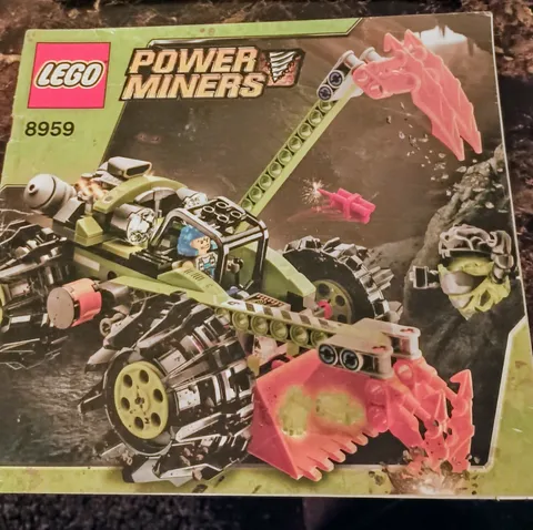 LEGO Power Miners 8959 INSTRUCTION MANUAL🔥