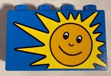 Vintage Lego Duplo Sunshine Brick