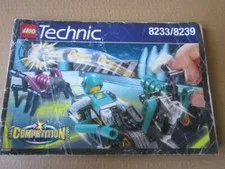 Lego Technic 8233/8239 Building Instructions Instruction