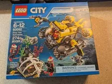 LEGO CITY: Deep Sea Submarine 60092 - BNIB Sealed New Rare