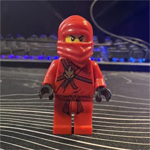 LEGO NINJAGO Red Ninja Minifigure Plastic Figure - Ages 5+ Ninja Theme