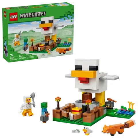 LEGO Minecraft  Chicken Farm (233 Pieces) 21585 2026
