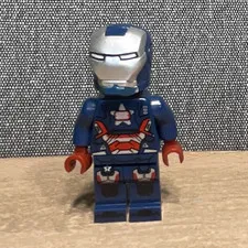 Lego Marvel Super Heroes Minifigure: Iron Patriot MK1 (sh0084)