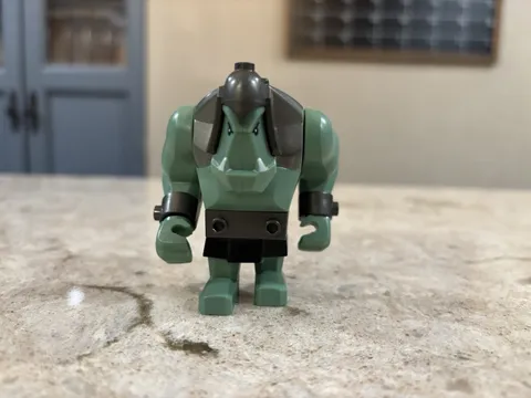 Lego Castle Fantasy Era Green Giant Troll Armor Minifigure 7038 Big Fig Rare