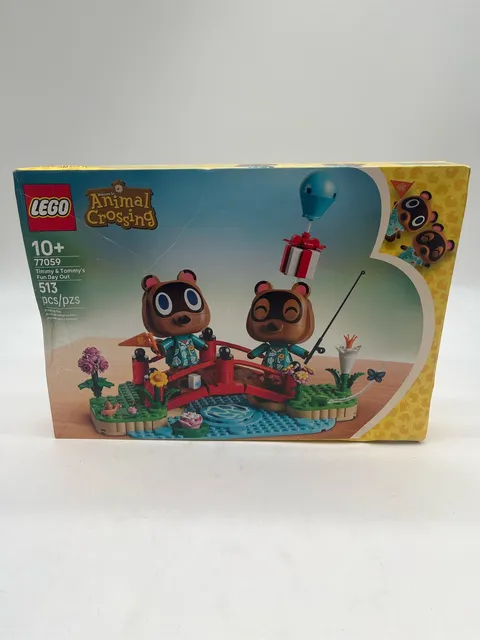 LEGO Animal Crossing Timmy & Tommy's Fun Day Out Building Set 77059
