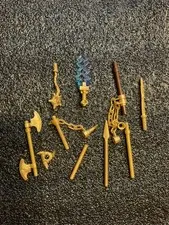 Lot Of Lego Ninjago Minifigure Accessories Rare Collectible Weapons, Sword 