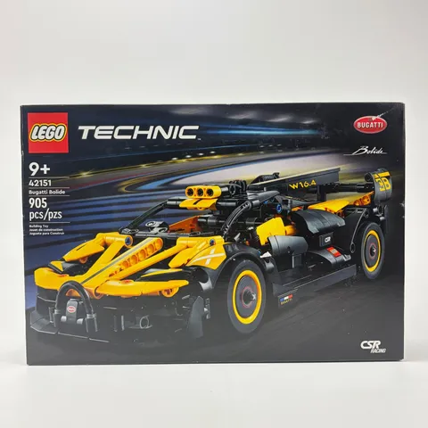 LEGO Technic Bugatti Bolide 42151 Racing Car Building Set 905 Pcs New Sealed