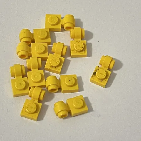 Lego 4081 Yellow Replacement Add-on Pieces Parts Lot of 11