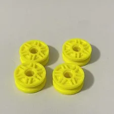 Lego 19971 Neon Yellow Replacement Parts Pieces Lot of 4