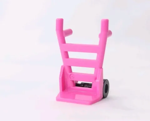 LEGO Pink Minifigure City Dolly Hand Truck Accessory Part